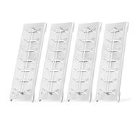 Planches à saumon flambant en acier inoxydable - Planches à saumon pour barbecue - Planches à flammes avec support sur les deux côtés - Planche à saumon flambant pour brasero et barbecue avec