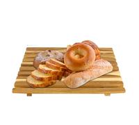 Planches À - Ustensile de Cuisine en Bois Naturel Anti-Dérapant Grande Capacité,Plateau de Service et Présentation pour,Pour Pétrir Trancher Casser Griller Viande En-Cas Cuisson Maison Cuisine Salle