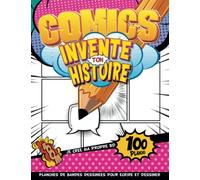 PLANCHES BANDE DESSINÉE ADO 14 ANS: Un Carnet De Croquis Unique Pour Créer Votre Propre Bande Dessinée Pour Les Filles | Activités Ludiques Et Éducatives Pour Les Enfants | Idée Cadeau Fille 11 Ans