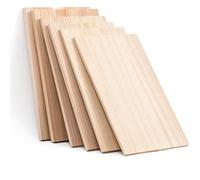 planches Blocs en bois brut, Planches en bois de paulownia for étagères, peinture et loisirs créatifs, plusieurs tailles(1.8 Cm,L 60 cm x W 50 cm)