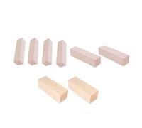 Planches de Bois Non Finies à Graver 8 Pièces pour Bricolage