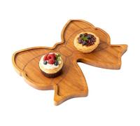 Planches De Charcuterie | Plateau En Bois Avec Nœud | Plateau De Service Mignon | Pour Bonbons, Collations, Desserts, Apéritifs, Viandes, Fruits, Biscuits, Fêtes, Noël, Anniversaires, Mariages, Vacanc