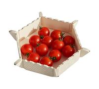 Planches de cuisine pliables, bassins à découper en silicone, 22,9 x 21,6 cm, tapis de découpe avec base extensible, plateau en caoutchouc antidérapant, préparation des aliments avec style, accessoire