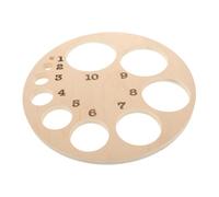 Planches de Dilatation Cervicale en Bois pour Cours D'accouchement | Tableau des Dilatations Cervicales Bois, Usage en Formation , Couleur Beige, Réutilisable