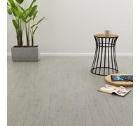 Planches de plancher autoadhésives 4,46 m² PVC Chêne délavé