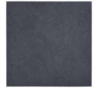 Planches De Plancher Autoadhésives 5,11 M² Pvc Noir Marbre Multicolore