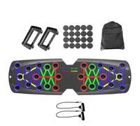 Planches de pompes multifonctionnelles pliables pour entraînement de fitness, exercices de pompes, planche d'exercice pour la maison