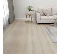 Planches de sol 55 pcs PVC Revêtement carré adhésif DIY bureau stylé vidaXL vida