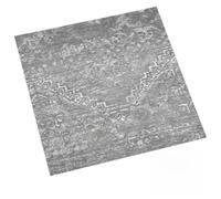 Planches de sol autocollantes gris ciment 20 pièces PVC 30,5 x 30,5 cm | Effet bois réaliste, utilisation en intérieur, surface lisse, style moderne, nettoyage facile