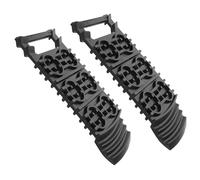 Planches de Traction for voiture, 2 pièces, pistes de récupération de pneus antidérapantes, tapis de sauvetage portables, boue de neige et sable, équipement de sécurité for évasion tout-terrain