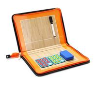 Planches D'entraînement Tactique Volley-Ball Portable, Tableau Tactique Volley-Ball avec Aimants, avec Fermeture Éclair et Pièces Magnétiques, Écriture Fluide, Facile Transporter