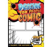PLANCHES DESSIN MANGA POUR APPRENDRE: Planches De Pratique Pour Apprendre À Dessiner Pour Les Enfants | Écrire Et Dessiner Des Bandes Dessinées Pour Filles | Cadeau Pour Enfant 5 Ans