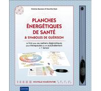 Planches énergétiques de santé & symboles de guérison - Coffret - Le livre avec des cadrans diagnostiques pour thérapeutes ou en autotraitement + 1 tensor