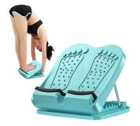 Planches obligatoires pour l'exercice, panneau d'inclinaison de civière réglable de niveau ABS 13 avec des aimants, panneau d'étirement du pied pour la fasciite plantaire Achille Stretch (vert)