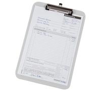 Planchette à pince ABS avec crochet extensible DIN A4 gris EICHNER 9015-00589
