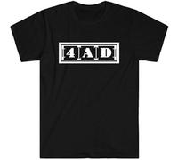 PLANDOO 4Ad Record Men's T-Shirt Black L