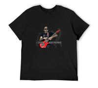 PLANDOO Joe T-Shirt Satriani Cotton Men's Stylish Personalized Short Sleeve T-Shirt M