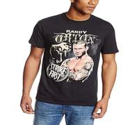 PLANDOO Men's Randy Orton Strike First T Shirt Licensed Black XL
