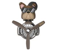 Plane Air Freshener, Dog Car Fresheners, Adorable and Unique Design, Aromatherapy Vent Clips with Long Lasting Fragrance for Trips, Travel, or Commuting, 3.26x2.67x2.36 Inches