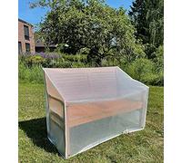 Plane B Housse de protection pour banc de jardin - Étanche et résistante aux UV et au vent - Pour banc 4 places (190 x 66 x 63/89 cm)