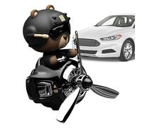 Plane Car Air, Freshener Bear Aromatherapy, 2.4in Diffuser Vent Clips, Shaking Head Car, Perfume Stylish Automobile Decor for Relaxing Scent, Odor Removal, Fresh, Pleasant Ride
