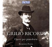 Giulio Ricordi – Oeuvres pour piano – Tactus