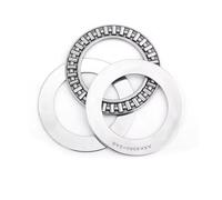 Plane Thrust Needle Roller Bearings AXK 0414 0619 0821 0515 0821 1024 1226 1528 1730 2035 2542 130170 140180 AXK150190 160200 +2AS High Hardness and Durability(AXK0414+2AS 4x14x4,10Pcs)