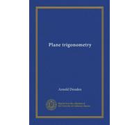 Plane trigonometry