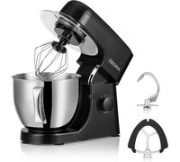 Planeet Mix Pétrisseur 1800 W Robot Multifonction Avec Bol 5L Avec Poignée Et Couvercle, 8 Vitesses, Avec Panneau Tactile 3 Pièces (Black)[APP8812271]