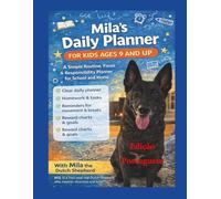 Planejador Diário para Crianças com TDAH a partir de 9 anos: Um planejador simples de rotina, foco e responsabilidade para a escola e o lar