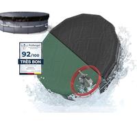 Planenfux® Bache Hivernage Piscine Hors Sol Ronde 3.66 | 3m66 Bache Piscine Hivernage été et Hiver en polyéthylène 200g/m² | Bâche de Protection résistante au Chlore & aux UV | Ø420cm