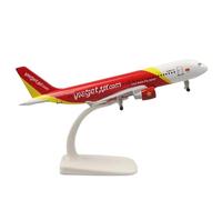 Planes modèles pour 20 cm VietJet A320 Die Cast Metal Réplique d'alliage Modèle Aircraft Gift Decoration Toy Airplane Kit