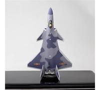 Planes modèles pour ALLIAL Model Aircraft Military Vehicle Sound and Light Tray Back Miniature Metal Fighter Collection Gift Boy Toy Airplane Kit (J20 Gray)