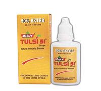 Planet 007 Jolly Tulsi Natural Immunity Booster Or Clair 18 ml Lot de 3