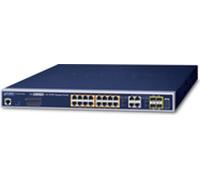 PLANET 16-Port 10/100/1000T 802.3at PoE + 4-Port Gigabit