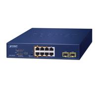 PLANET 2-Port 10/100/1000T 802.3bt Non-géré Gigabit Ethernet (10/100/1000) Connexion Ethernet, supportant l'alimentation via ce port (PoE) Bleu