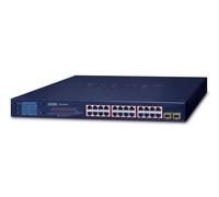 Planet 24 ports 10/100/1000T 802.3at, GSW-2620VHP