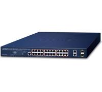 PLANET 4-Port GE 802.3bt + 20-Port GE 802.3at + 2Port TP/SFP