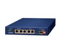 Planet 5-Port 802.3at PoE+ Solar PoE Switch with 1-Port 1000X SFP and LCD Display