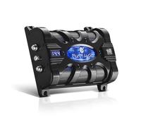 Planet Audio PC10F Condensateur de Voiture - 10 Farad, Stockage d'énergie, amélioration des Basses de la stéréo, tonalités d'avertissement, voltmètre LED
