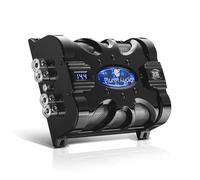 Planet Audio PC20F Condensateur de Voiture - 20 Farad, Stockage d'énergie, amélioration des Basses de la stéréo, tonalités d'avertissement, voltmètre LED
