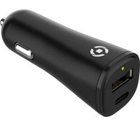 Planet Chargeur voiture USB-A + USB-C 32W en plastique 100% recyclé Noir