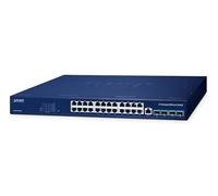 Planet Commutateur Ethernet Gigabit GS-6311-24T4X géré couche 3 24 ports PoE