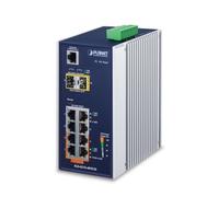 Planet commutateur réseau IGS-4215-4P4T2S géré L2/L4 Gigabit (10/100/1000) PoE Bleu/Blanc