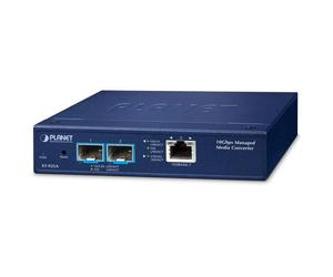 PLANET - Convertisseur de média à fibre optique - 10GbE, 5GbE, 2.5GbE - 10GBase-T, 5GBase-T, 2.5GBase-T, Ethernet 100/1000Base-T - RJ-45 / SFP+