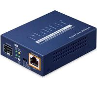 Pla.Net Convertisseur GUP-805A-60W SFP→10/100/1000T PoE++60W avec adaptateur