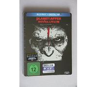 Planet der Affen Revolution Steelbook Blu-Ray + Digital Copy, Exklusives und stark limitiertes Steelbook, Müller-Markt Exklusiv, Deutsch, Englisch/English, Französisch, Uncut Region B