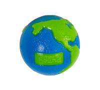 Planet Dog Balle pour Chien Planet Ball - Distributeur de friandises - en Orbee-Tuff - Bleu/Vert - M