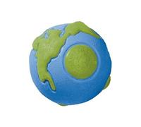 Planet Dog Balle pour Chien Planet Ball - Distributeur de friandises - en Orbee-Tuff - Bleu/Vert - S