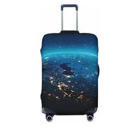 Planet Earth Housses de protection élastiques pour bagages de voyage 45,7 à 81,3 cm, noir, XL